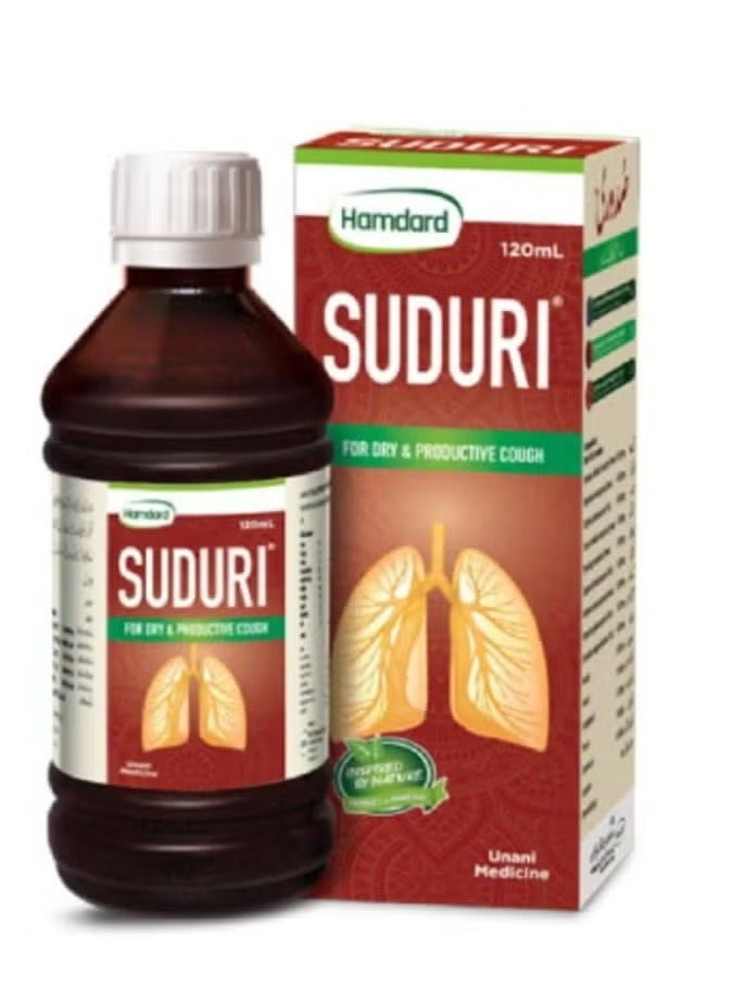 SUDURI (Hamdard) SYRUP For Dry & Productive Cough